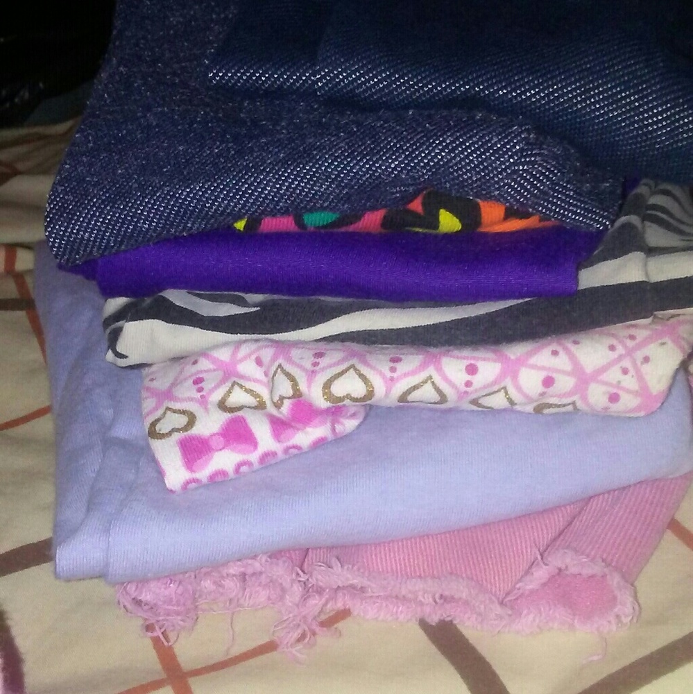 7 pairs of pants 1 shorts 3t